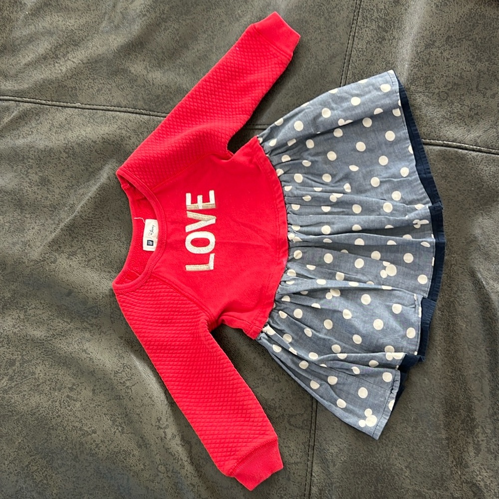 Baby Gap x Disney Minnie dress, size 2 yrs